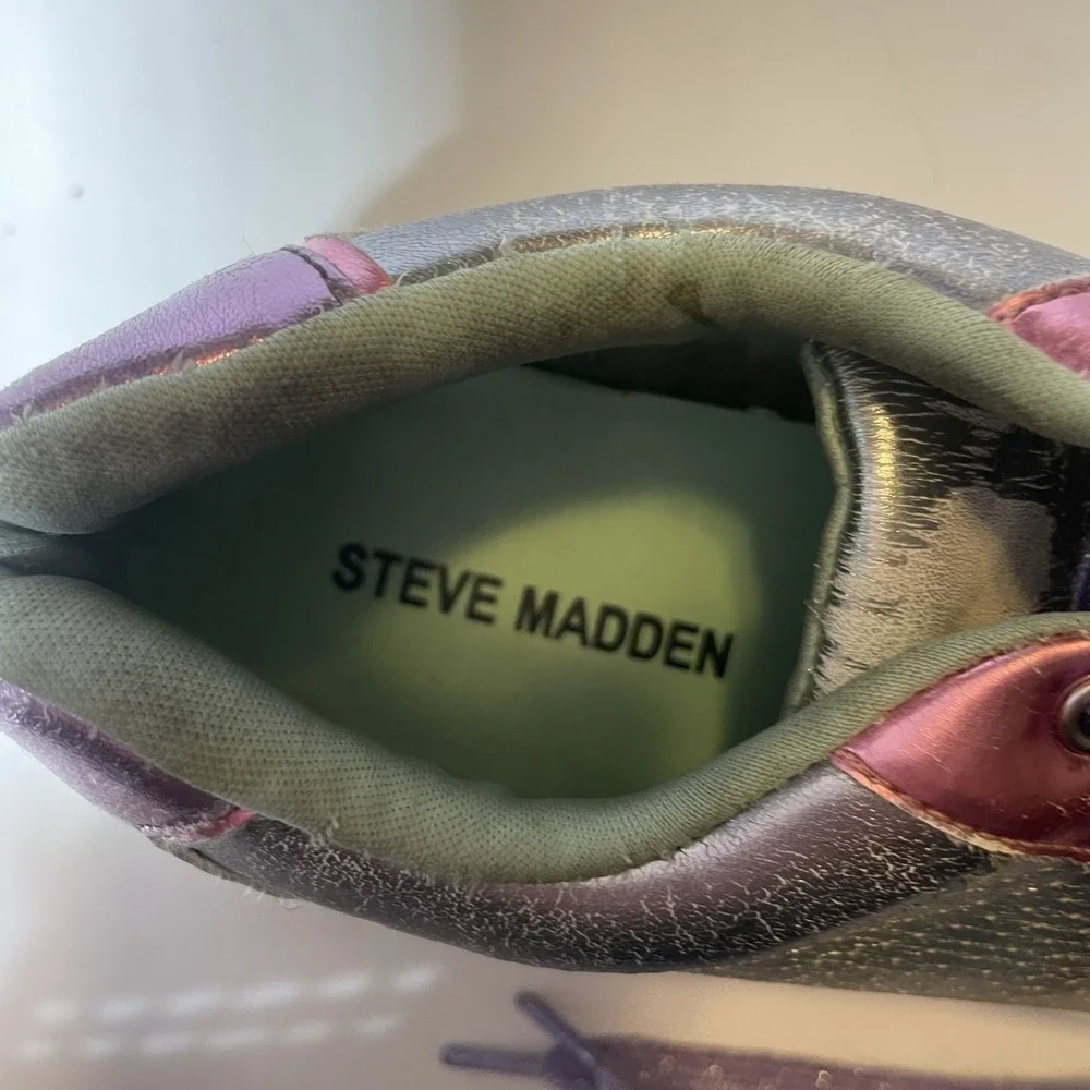 Steve Madden Kids Maggiee Sneakers Size 4